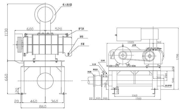 羅茨鼓風機 羅茨鼓風機
