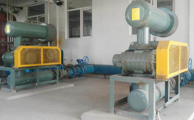 豐源污水曝氣羅茨風(fēng)機(jī)在沈陽(yáng)沈北水務(wù)有限公司運(yùn)行成功 圖片關(guān)鍵詞