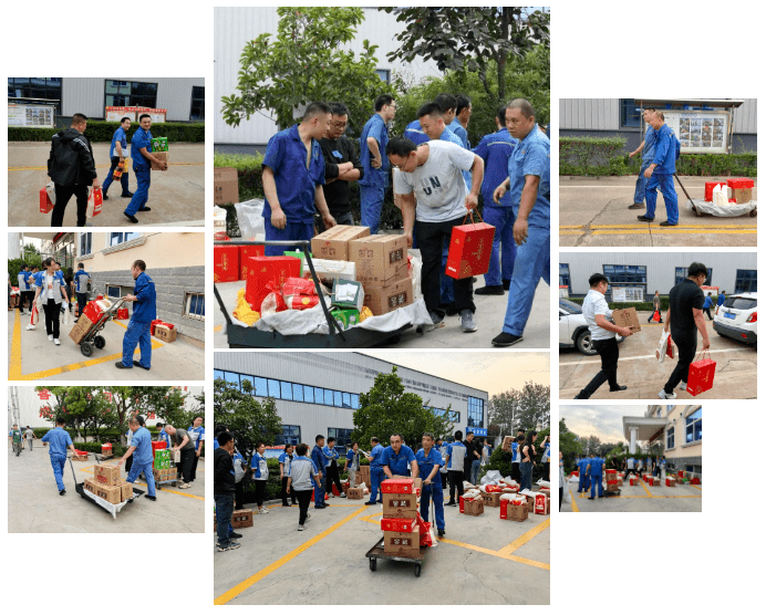 章丘豐源機(jī)械提前為員工發(fā)放中秋福利啦！